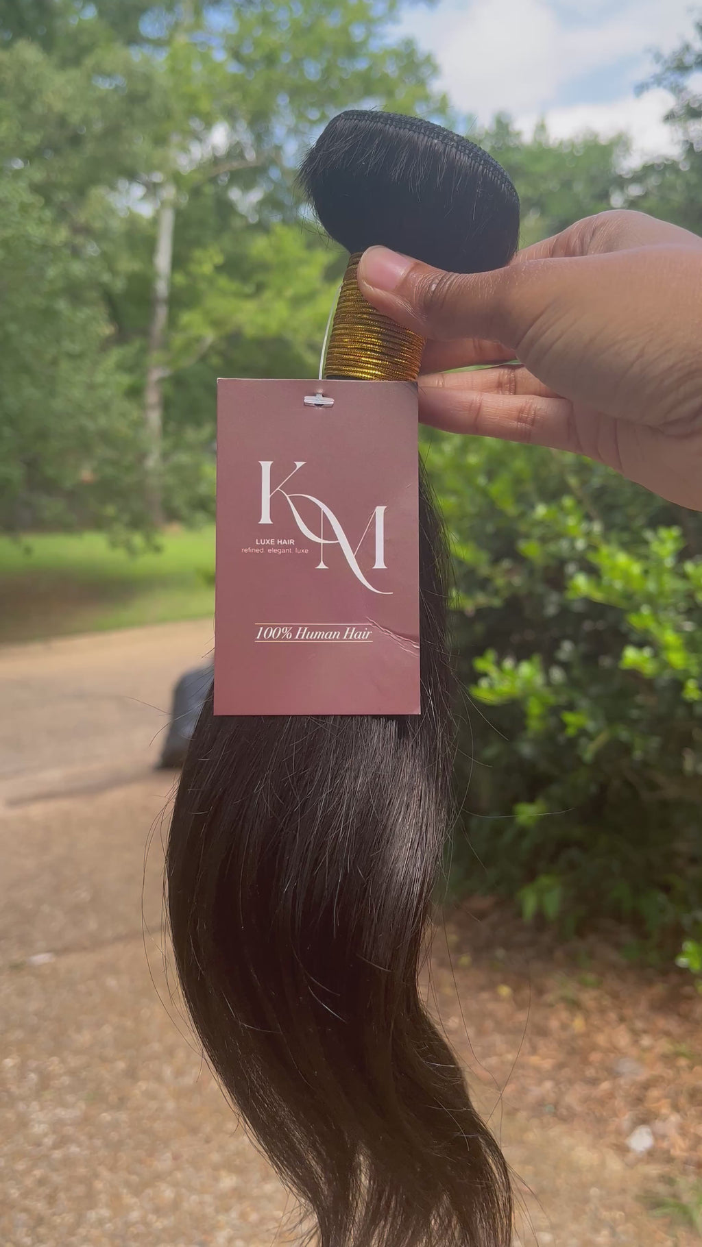 Raw Straight Hair Bundle 14"